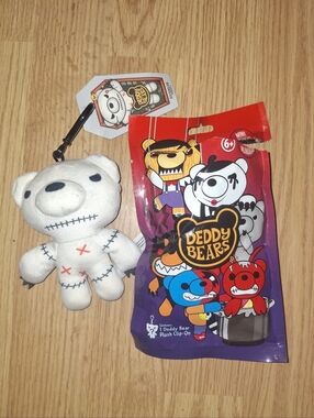 Deddy Bears plush clip-on